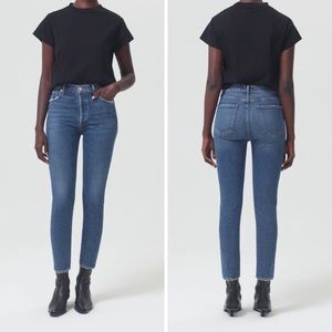AGOLDE Nico High Rise Straight Leg Denim Jean size 27